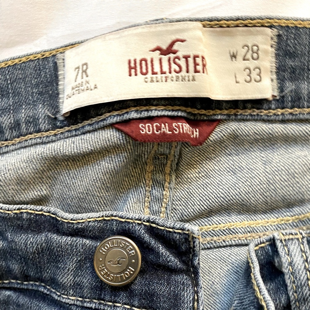 Hollister Low rise Dark Blue Jeans